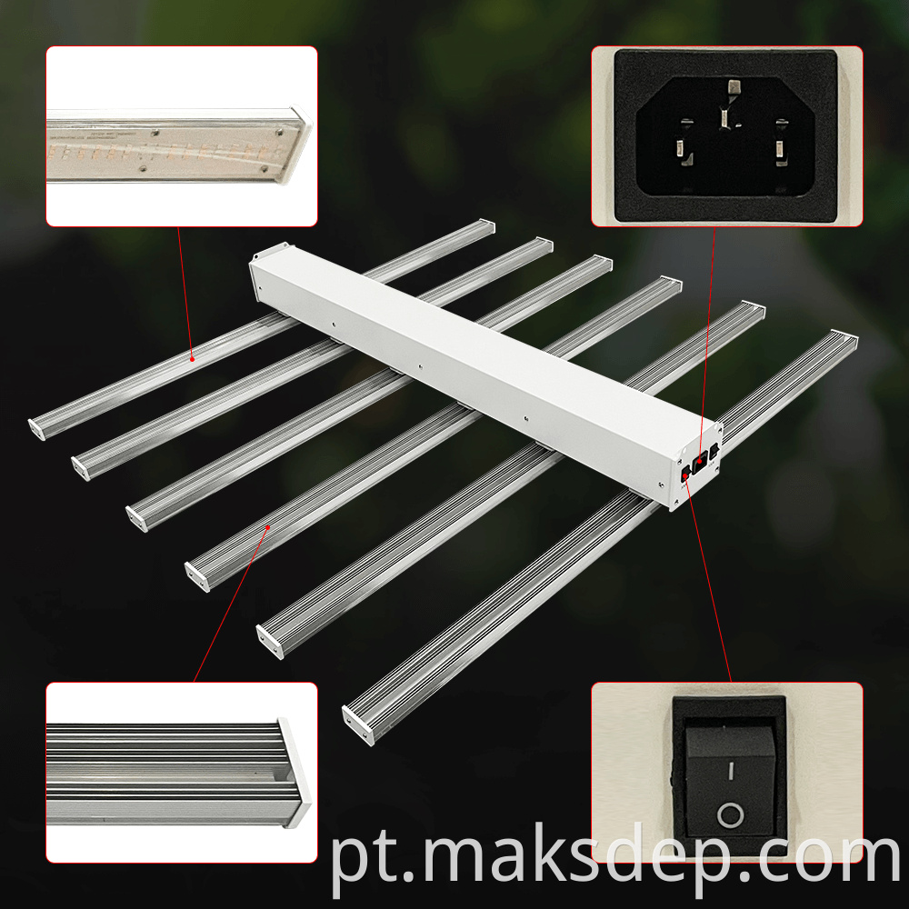 plant uv ir grow light led grow light kit bar